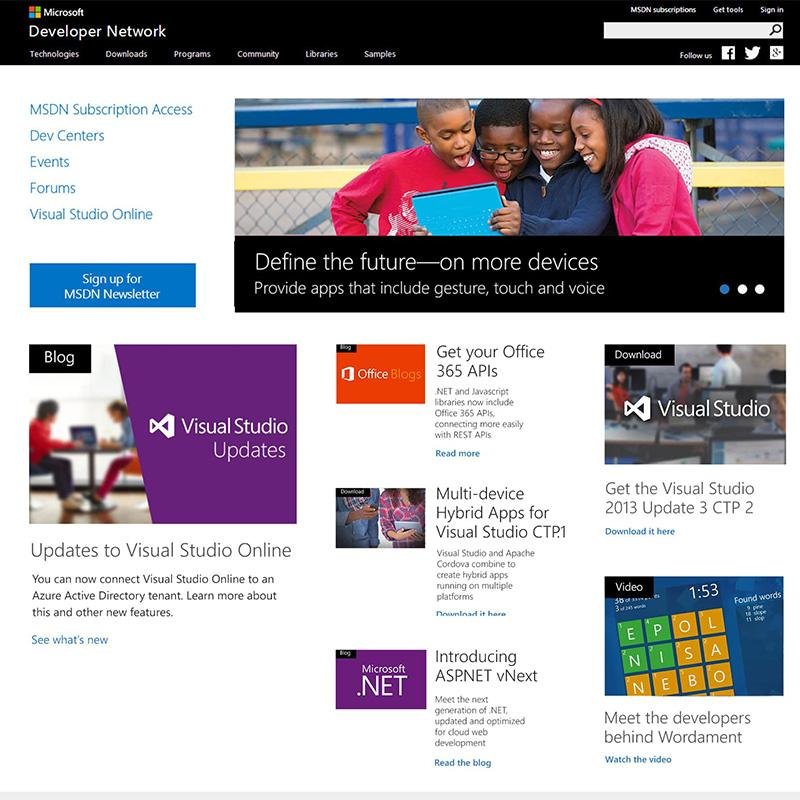 Microsoft Developer Network Testimonial for Kinetic Pencil